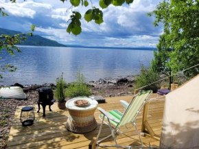 Unique Glamping on the beach 35 min from Oslo